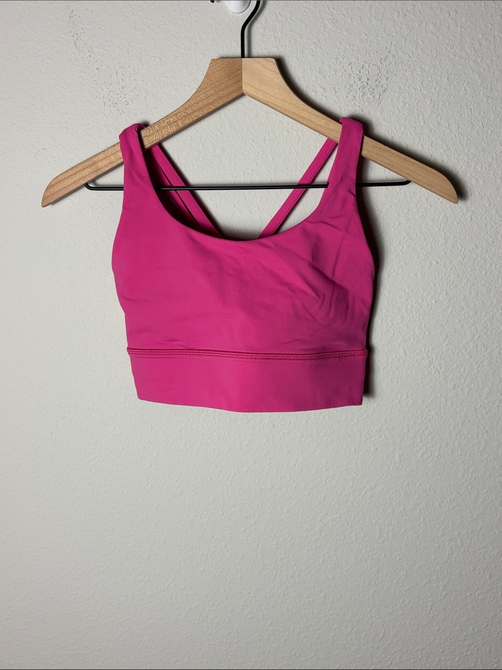 Lululemon Energy Longline Bra *Medium Support, B–D Cups Sonic Pink W2AV0S
